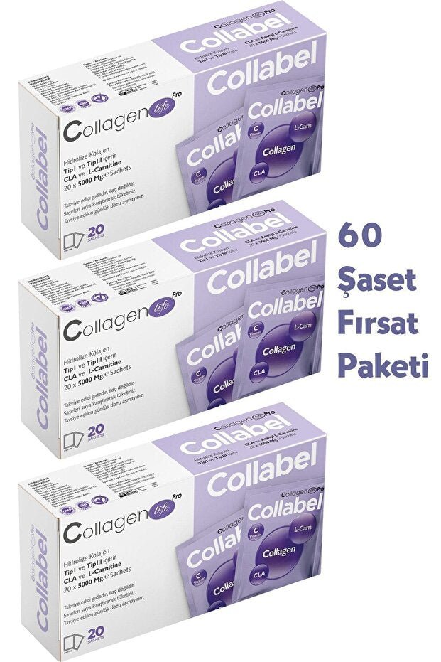 Pro Collabel Hydrolyzed Collagen 5g x 60 Sachets - Metabolism Support - TryAladdin