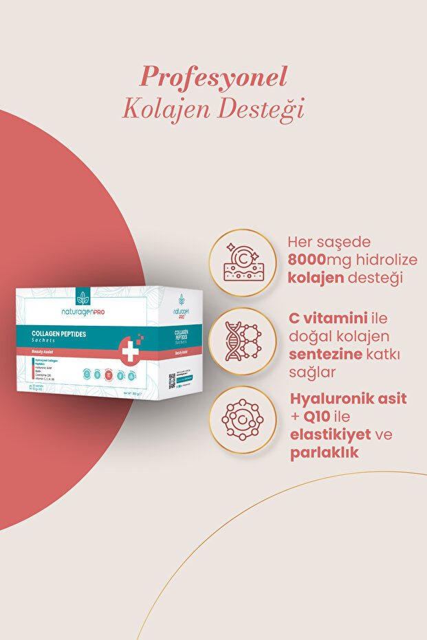 Pro Collagen Peptides - 30 Sachets with Biotin & Green Apple - TryAladdin