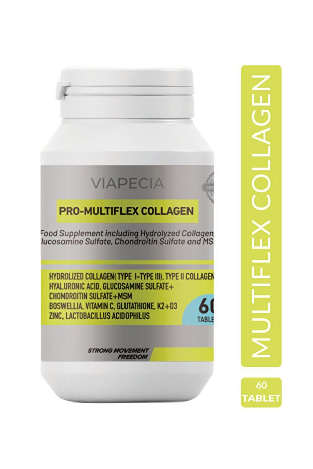 Pro-Multiflex Collagen Tablets - Joint & Tissue Support, 60 Tablets - TryAladdin Pro-Multiflex Collagen Tablets - Joint & Tissue Support, 60 Tablets - TryAladdin