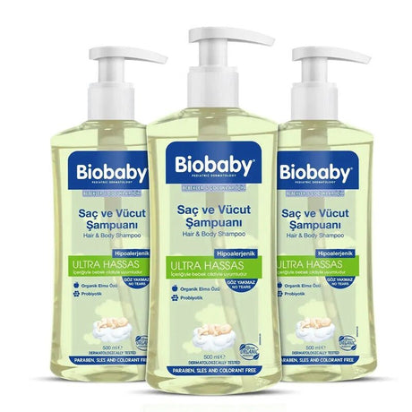 Probiotic Baby Hair & Body Wash - Gentle Hydration & Tear - Free - TryAladdin