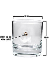 Professional .308 Caliber Bullet Embedded Novelty Glass - 300cc - TryAladdin