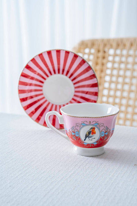 Professional Acar Birdie Porcelain Coffee Cup Set - 6x90ml - TryAladdin