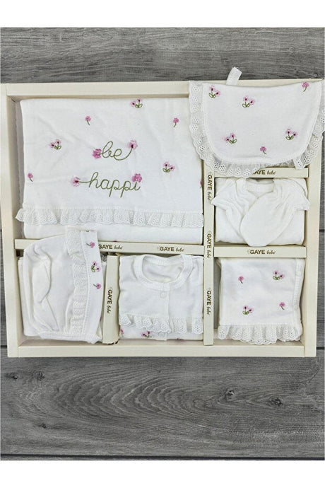 Professional Baby Welcome Set - White Embroidered 10 - Piece Luxury Collection - TryAladdin