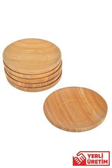 Professional Bambum Silva Round Tea Saucer Set - 6 - Piece Bulk - TryAladdin