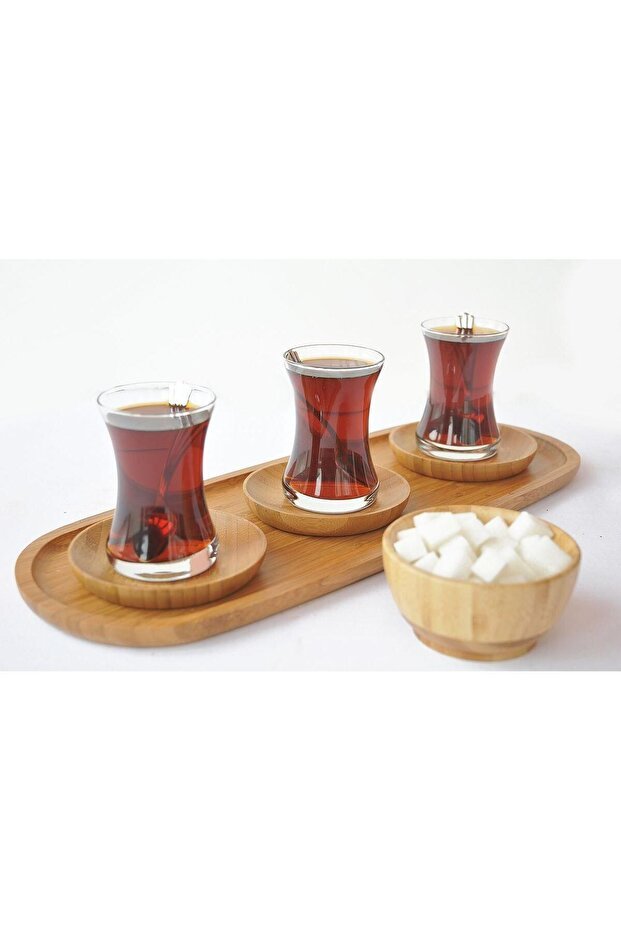 Professional Bambum Silva Round Tea Saucer Set - 6 - Piece Bulk - TryAladdin