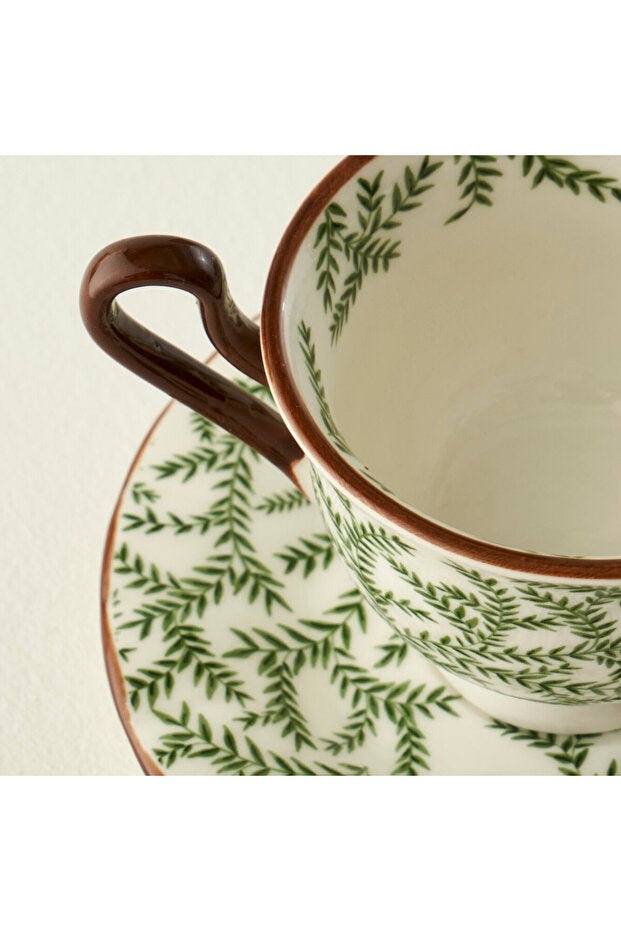 Professional Bella Maison Ivy Porcelain Turkish Coffee Cup Set - 2 - Set, 90ml - TryAladdin