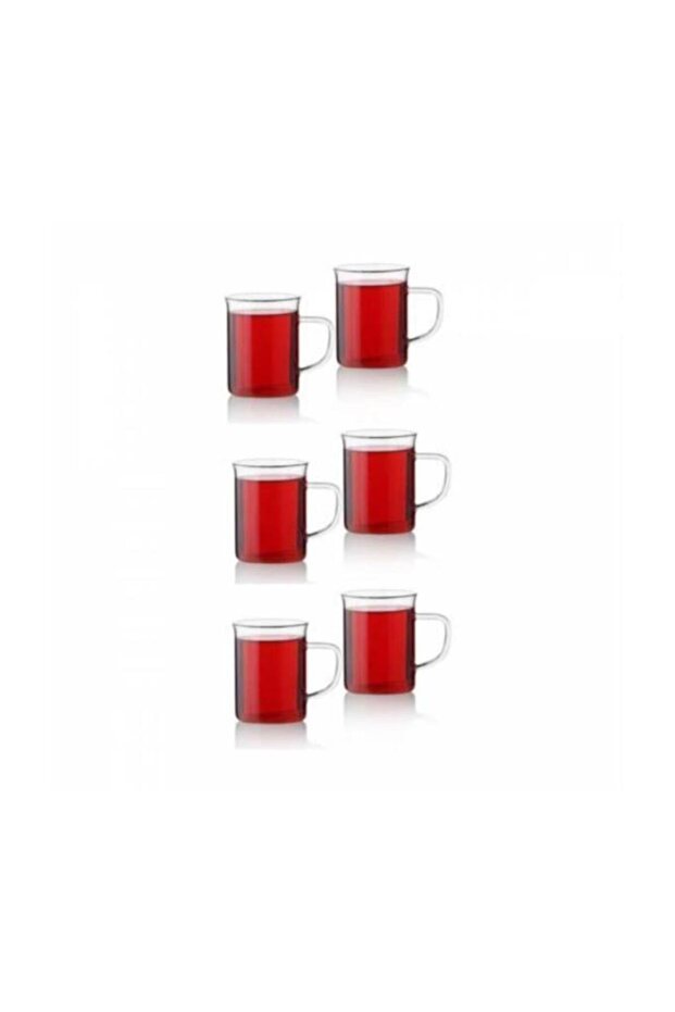 Professional Borosilicate Thermal Glass Mugs - Set of 6 - TryAladdin