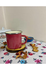 Professional Enamel Mug - 9cm Heavy Duty Camping Coffee Cup - TryAladdin