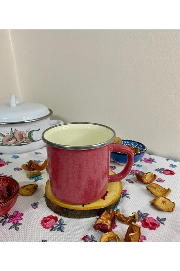 Professional Enamel Mug - 9cm Heavy Duty Camping Coffee Cup - TryAladdin