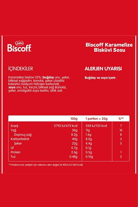 Professional Grade Biscoff Caramelized Biscuit Topping - 1 Kg - TryAladdin