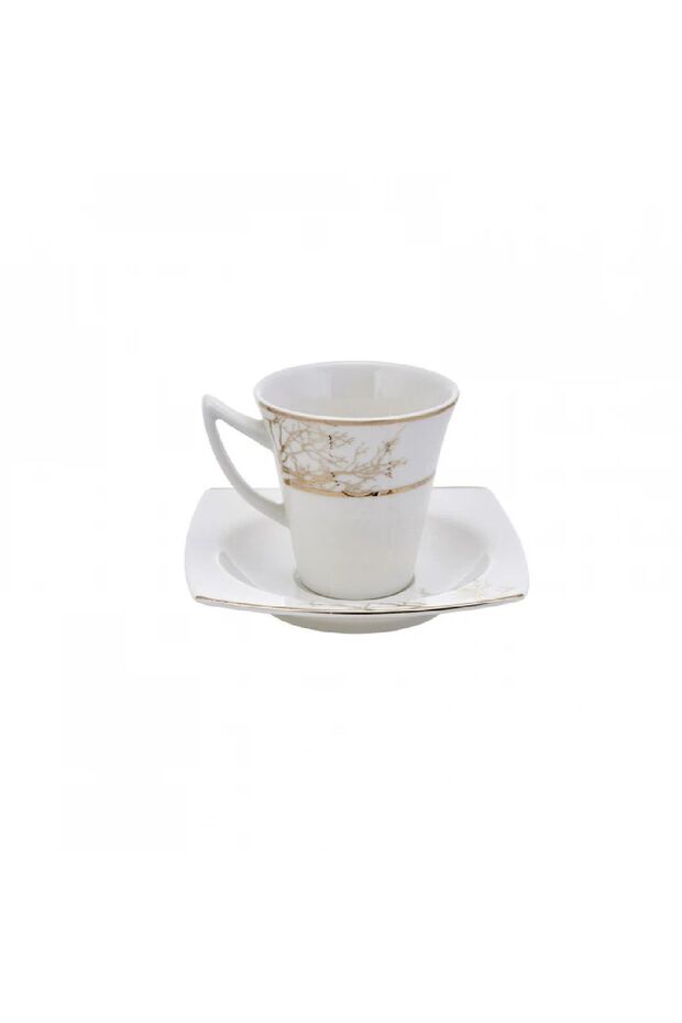 Professional Karaca Autumn Turkish Coffee Espresso Cup Set - 85ml (Set of 6) - TryAladdin