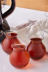 Professional Karaca x Refika Tatlican Turkish Tea Glass Set - 6 - Piece, 200ml - TryAladdin