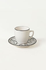 Professional Keramika Aspen Ceramic Coffee Set for 6 - 12 Pieces - TryAladdin