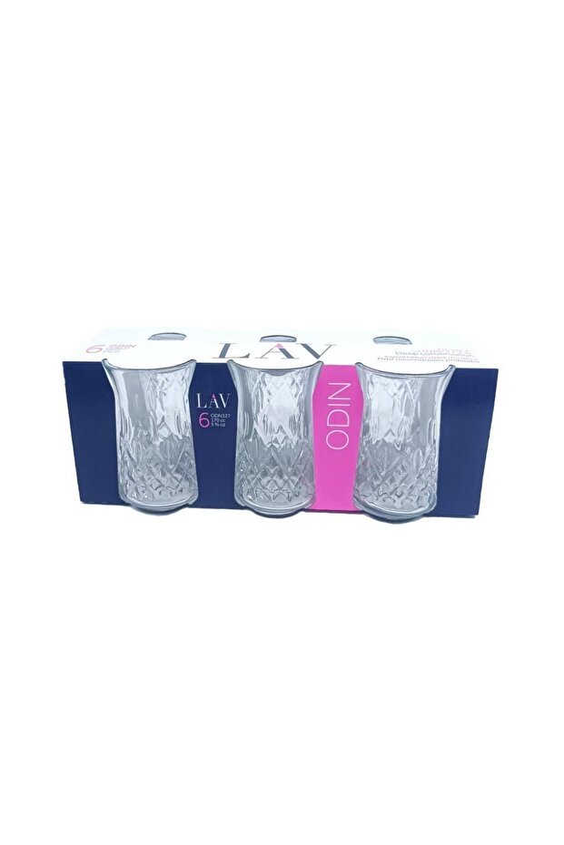 Professional Lav Odin Turkish Tea Set - 12 Piece Glassware Collection - TryAladdin