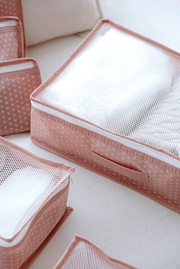 Professional Maternity & Newborn Hospital Bag Set - Pink Polka Dot - 6 - Piece Set - TryAladdin