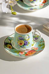 Professional Nehir Masal Turkish Coffee Cup Set - 12 - Piece - TryAladdin