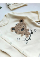 Professional Newborn 100% Cotton 3 - Piece Hospital Set - 0 - 3 Months - TryAladdin
