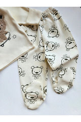 Professional Newborn 100% Cotton 3 - Piece Hospital Set - 0 - 3 Months - TryAladdin