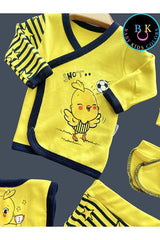 Professional Newborn Baby Fan Bodysuit Set - 5 Piece - TryAladdin
