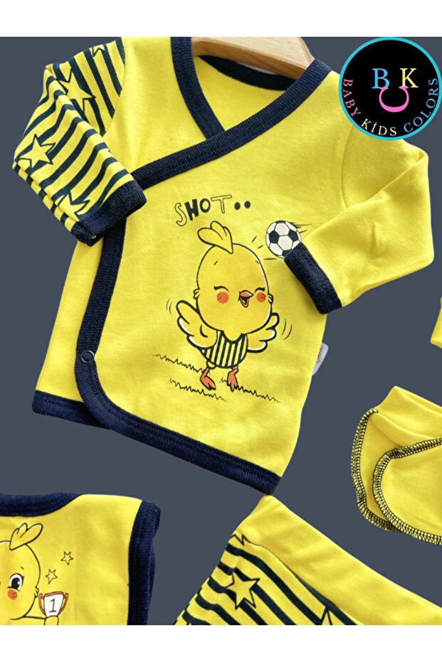 Professional Newborn Baby Fan Bodysuit Set - 5 Piece - TryAladdin