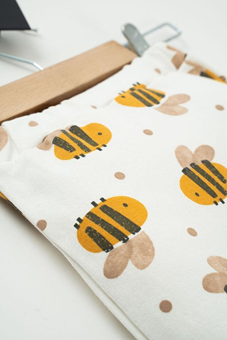Professional Newborn Hospital Going - Home 100% Cotton Bee Print 5 - Piece Baby Outfit Set - TryAladdin