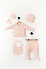 Professional Newborn Layette Set - 5 - Piece - TryAladdin
