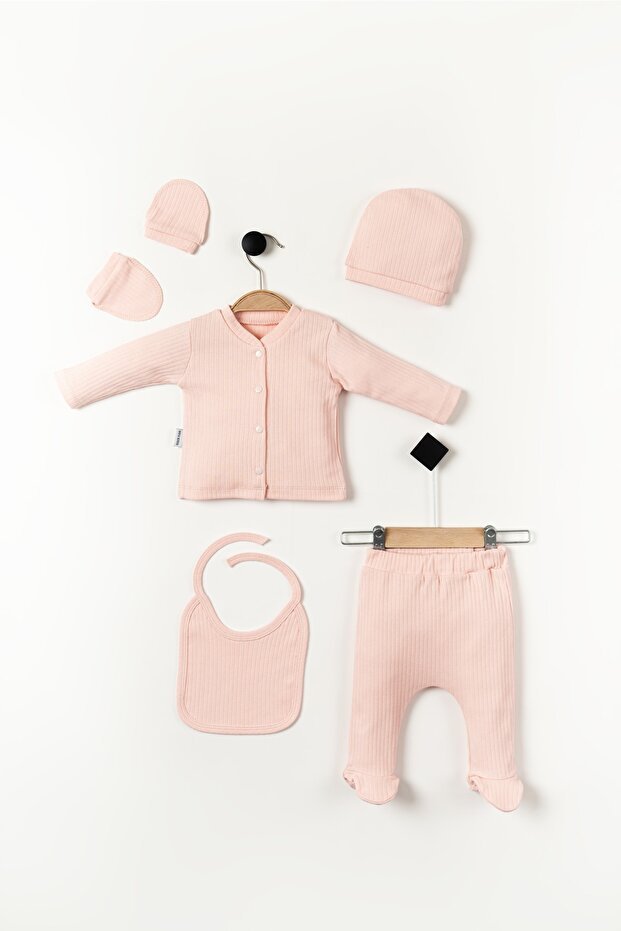 Professional Newborn Layette Set - 5 - Piece - TryAladdin