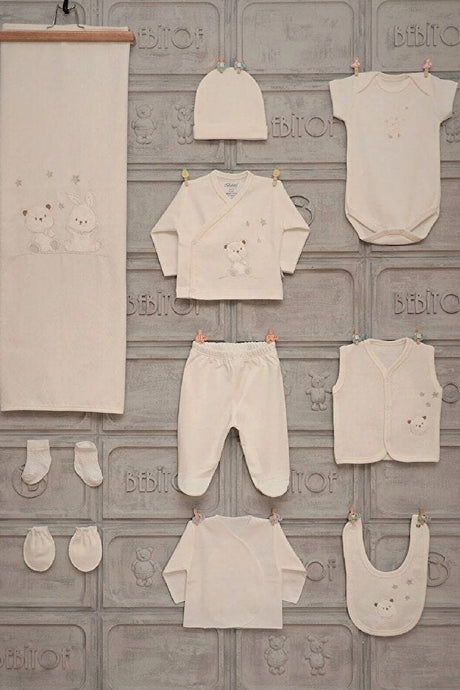 Professional Newborn Unisex 10 - Piece Hospital Outfit Set - 1.5 kg - TryAladdin
