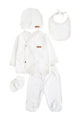 Professional Organic Cotton Newborn 5 - Piece Layette Set - TryAladdin