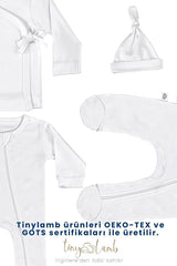 Professional Organic Cotton Newborn Hospital Set - 10 Piece Snow Star - TryAladdin