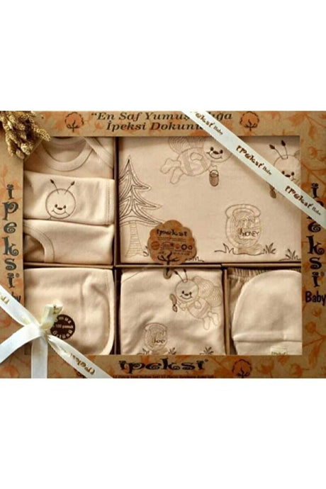 Professional Organic Newborn 11 - Piece Baby Bodysuit Set - 0 - 4 Months - TryAladdin