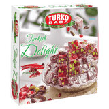 Professional Pomegranate & Pistachio Turkish Delight Loukoum - 550g - TryAladdin