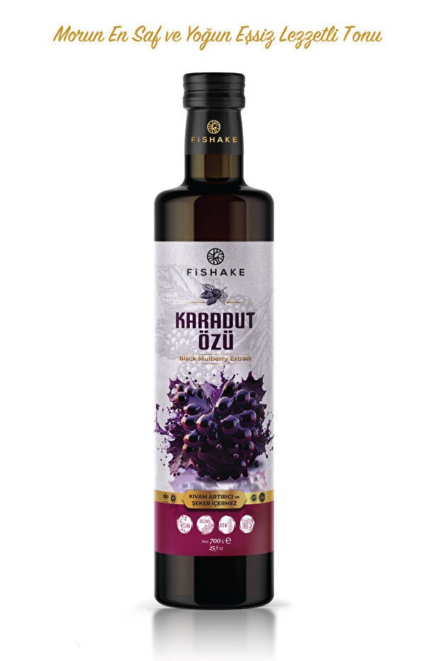 Professional Turkish Black Mulberry Extract Syrup - 700g - TryAladdin