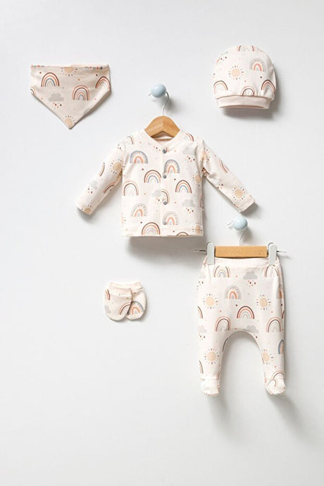 Professional Unisex Baby Rainbow 5 - Piece Essentials Set - TryAladdin
