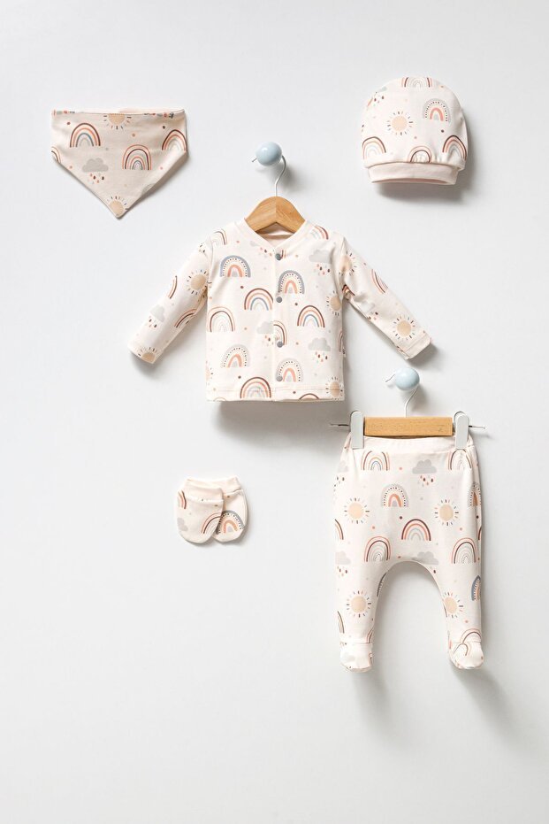 Professional Unisex Baby Rainbow 5 - Piece Essentials Set - TryAladdin