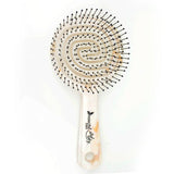 Professional Volumizing Round Hair Brush, White - TryAladdin