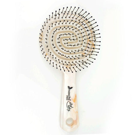 Professional Volumizing Round Hair Brush, White - TryAladdin