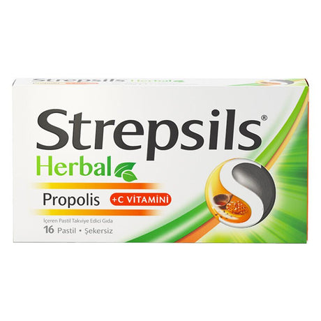 Propolis & Vitamin C - Herbal Daily Wellness Lozenges - TryAladdin