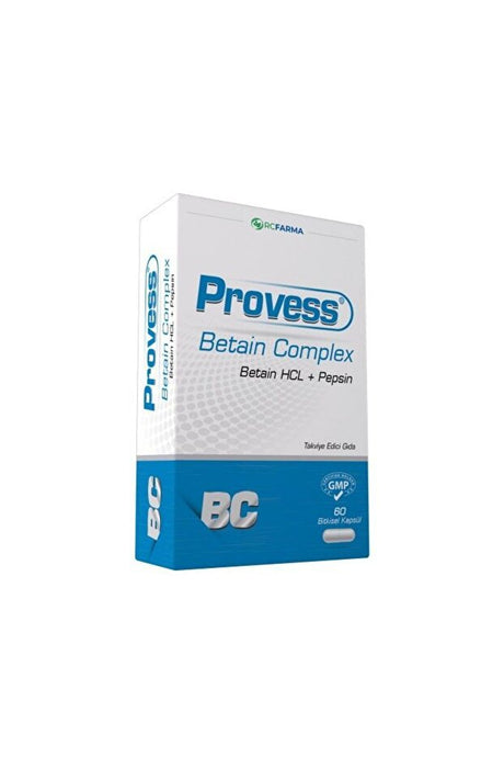 Provess Betain Complex - Digestive Support 60 Capsules - TryAladdin