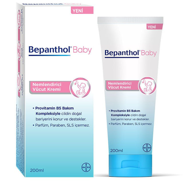 Provitamin B5 Baby Body Cream - Long - Lasting Moisture for Dry, Sensitive Skin - TryAladdin