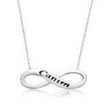 Necklace - Silver Infinity "Canim" Pendant
