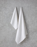 Professional Grade Cotton Face Towel 50x90cm White