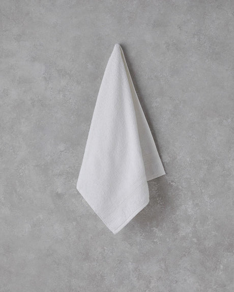 Professional Grade Cotton Face Towel 50x90cm White