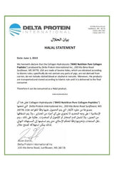 Pure Collagen Peptides Powder - Unflavored Bovine 454g - TryAladdin