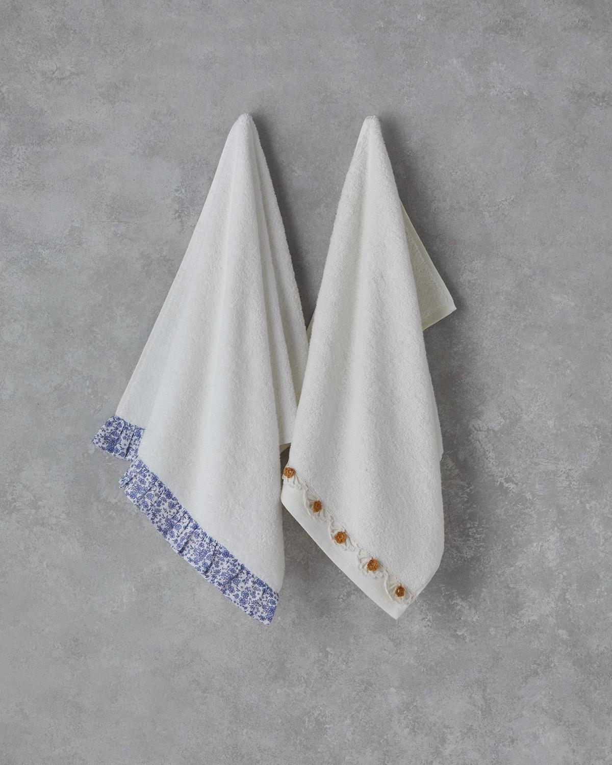 Premium Absorbent Cotton Face Towel Ecru