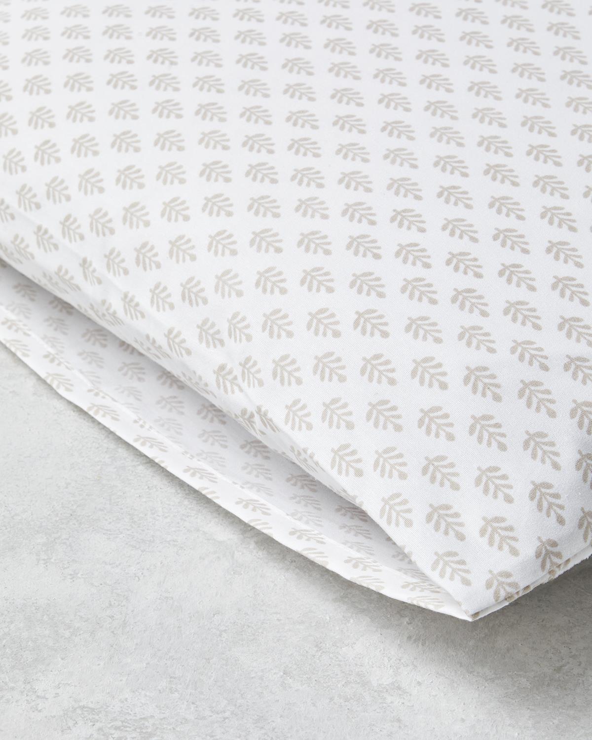 Professional-Easy-Iron-Beige-Pillowcase-Set-50x70cm-2-Pack