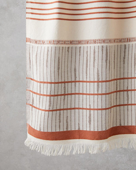 Professional-Grade-Pure-Cotton-Turkish-Pestemal-Towel-Beige-Terracotta