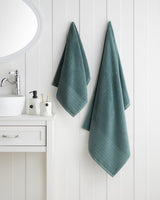 Asciugamano da bagno in cotone turco di qualità professionale 70x140cm Verde