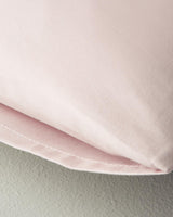 Professional Quality Pure Cotton Pillowcase Pair 50x70cm Dusty Pink