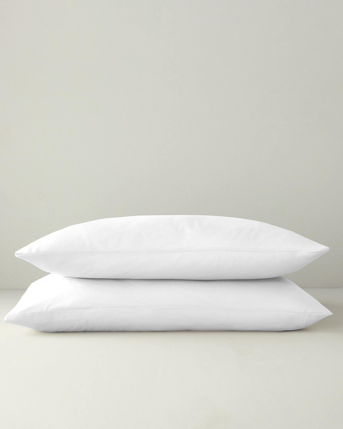 Professional-Grade-Pure-Cotton-Pillowcase-Set-White
